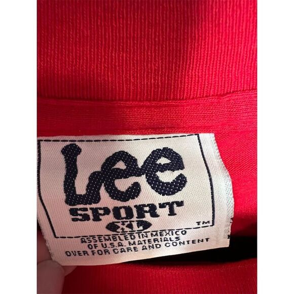 Lee Detroit Red Wings 1998 Stanley Cup Champions T-Shirt Red XL Vintage - Picture 3 of 6